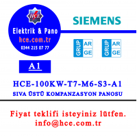 HCE-100KW-T7-M6-S3-A1-Sıva üstü pano HCE-100KW-T7-M6-S3-A1-Sıva üstü pano