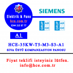 HCE-35KW-T5-M3-S3-A1-Sıva üstü pano