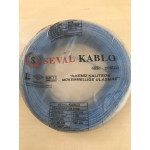 SEVAL Marka 0,75mm² mavi NYAF kablo (100 mt)