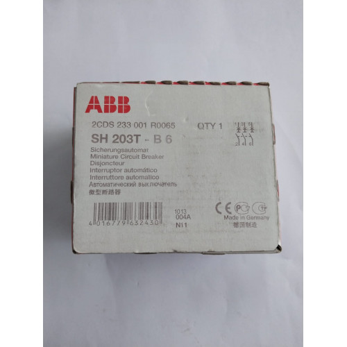 ABB 3x6 A Otomatik Sigorta B Tipi 3kA