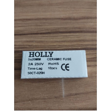 Hollyfuse 2A 250V Time-Tag seramik sigorta