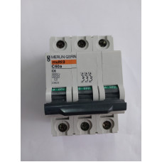 Merlin gerin 3x6 Amper C Tipi MULTİ9 C60A Otomatik Sigorta